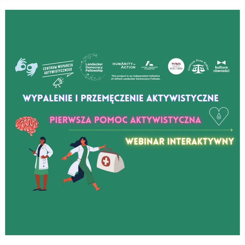 Webinar: Pierwsza Pomoc Aktywistyczna